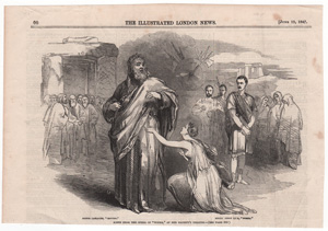 antique opera prints from the 19th century